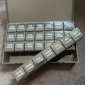 NEW-Monthly Pill Organizer (never used)